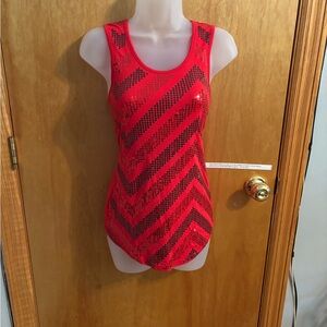 Rue21 Red Sequin Tank Top